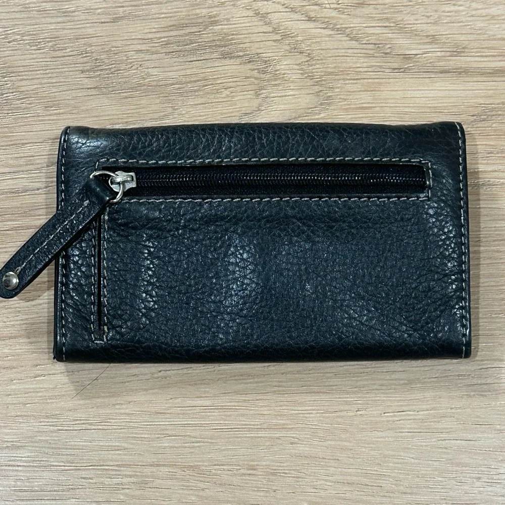 Tiagnanello Black Leather Wallet - Picture 3 of 6